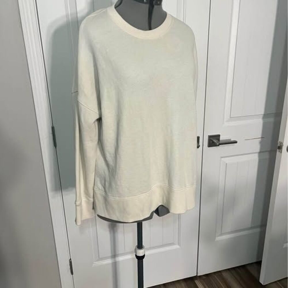 XL sweater blouse Time and Tru White long and comfy C7332